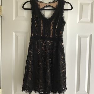 Heartloom Black Dress